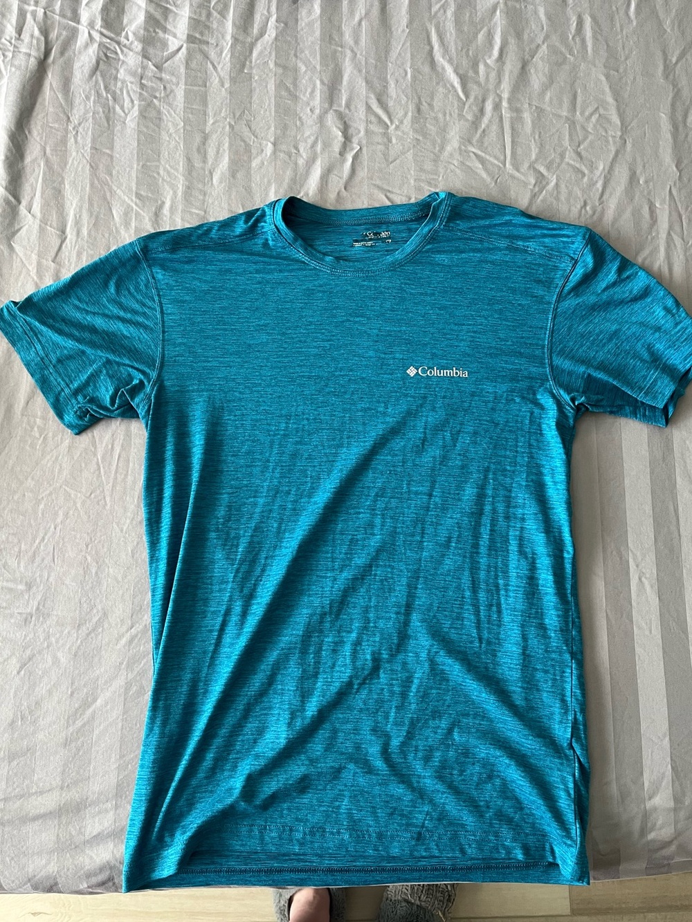 Columbia Men’s Short Sleeve Tech Tee - Teal Blue